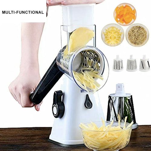 KitchenAura™ SlicePro Stainless Steel Grater Set