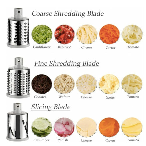 KitchenAura™ SlicePro Stainless Steel Grater Set