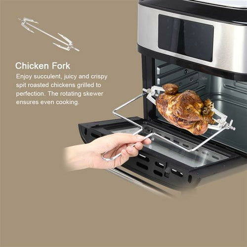 KitchenAura™ CrispMaster 16L Digital Air Fryer