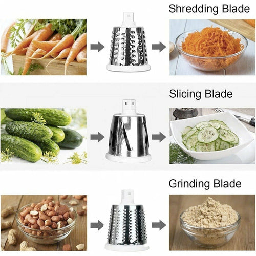 KitchenAura™ SlicePro Stainless Steel Grater Set