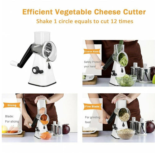 KitchenAura™ SlicePro Stainless Steel Grater Set