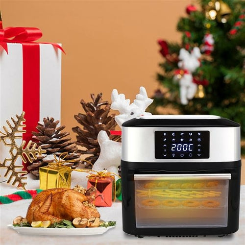 KitchenAura™ CrispMaster 16L Digital Air Fryer