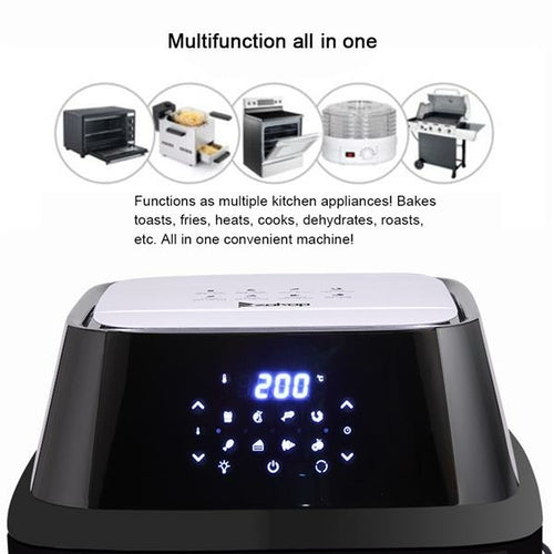 KitchenAura™ AirChef Pro 16L Digital Air Fryer